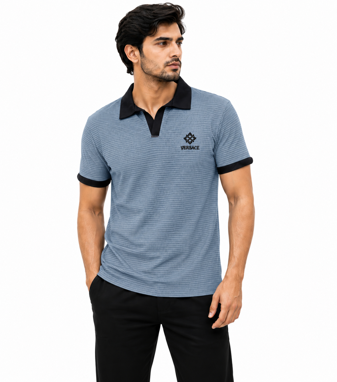 Men's Dry Fit Lining Polo Shirt